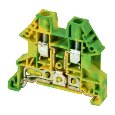 Dinkle 4 mm DIN Schiene Terminal Erde