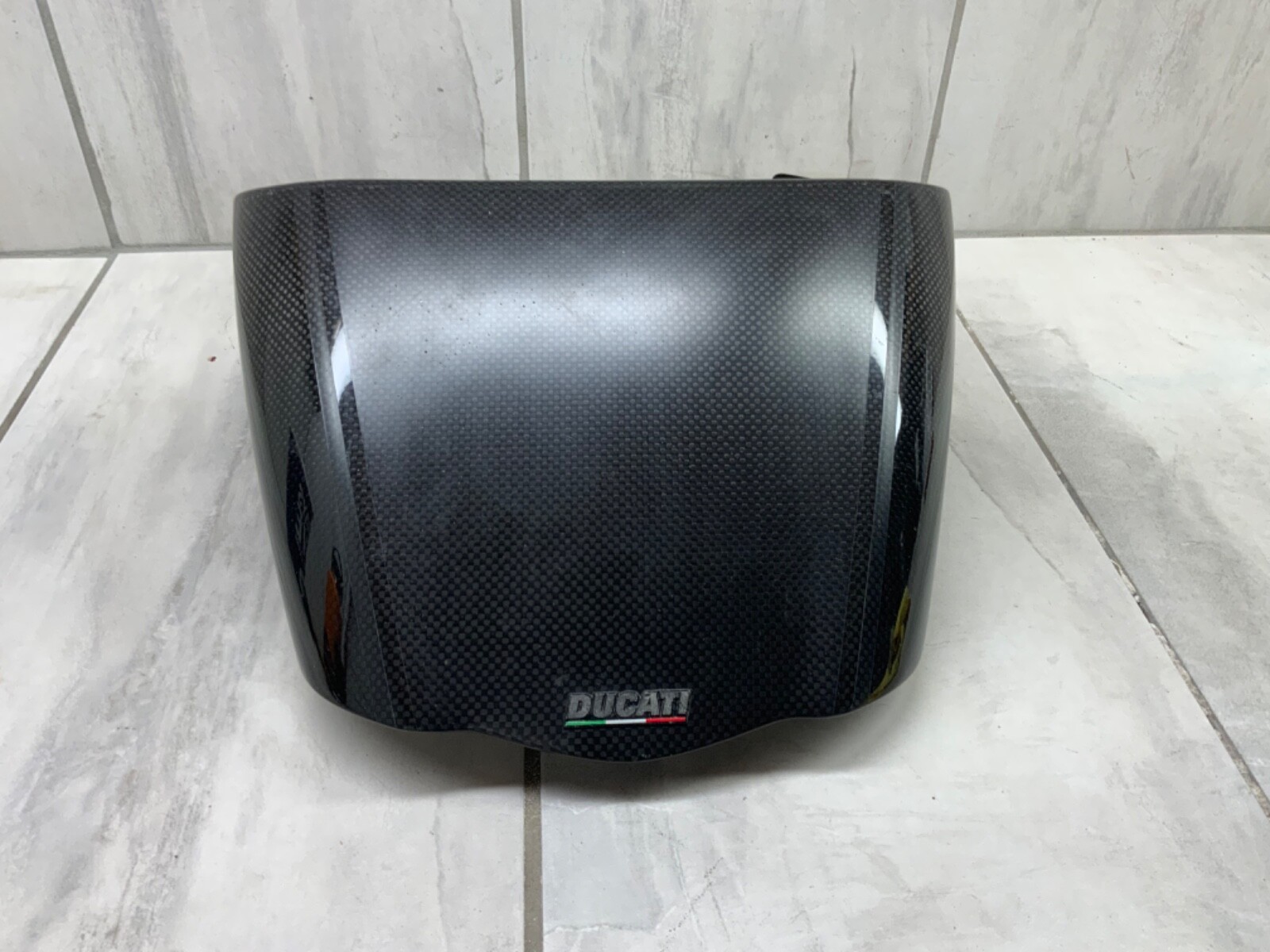 DUCATI DIAVEL REAR SEAT COVER COWL FAIRING 1117 OEM CARBON FIBER PN