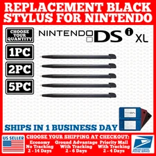 Stylus For Nintendo DSi XL Black Plastic Pen Replacement "DSi XL" NDSIXL