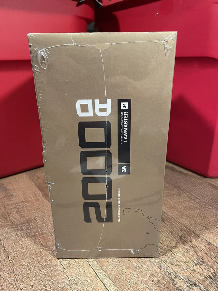 *RARE SEALED* ThreeA 3A 1/12 Judge Dredd Lawmaster Motorcycle 2000AD CCBE - Image 4 of 4