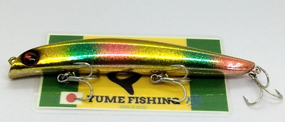 SKAGIT DESIGNS HIDE SHALLOW 120F Gold Rainbow 120mm 20g Floating