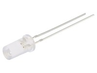 2X OSOOP25T51A Led 5Mm Orange 750-1120Mcd 50° Front: Flat 1.8-2.6V -30-85°C Opto
