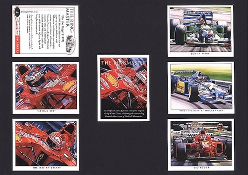 The Ringmaster MICHAEL SCHUMACHER - F1's most successful driver - Trade card set - Picture 1 of 1