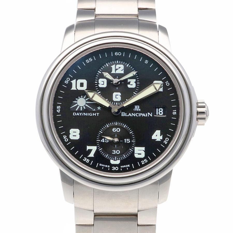 Blancpain Léman Double Time Zone 2160-1130-71 Men's Watch Pre-Owned [b1215]