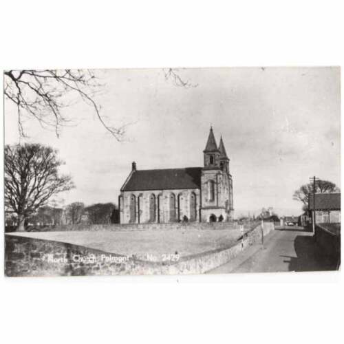 POLMONT North Church, Stirlingshire RP Postcard Postmark Falkirk 1966 - Picture 1 of 1