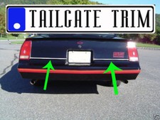 For Chevy Monte Carlo 1981-1988 Chrome Tailgate Trunk Trim Molding For Chevy Monte Carlo 1981-1988 Chrome Tailgate Trunk Trim Molding