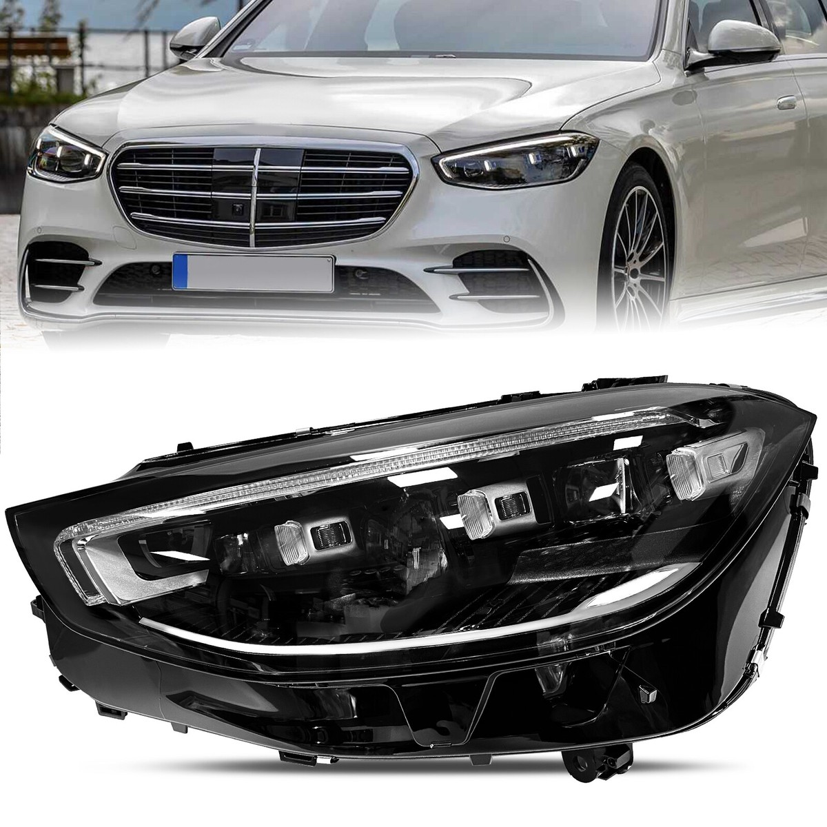 Driver Side Multibeam Led Headlight For 2021-2023 Mercedes