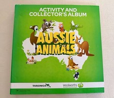 Woolworths Aussie Animals Album  Limited Edition Baby Wildlife BOTH Full Sets