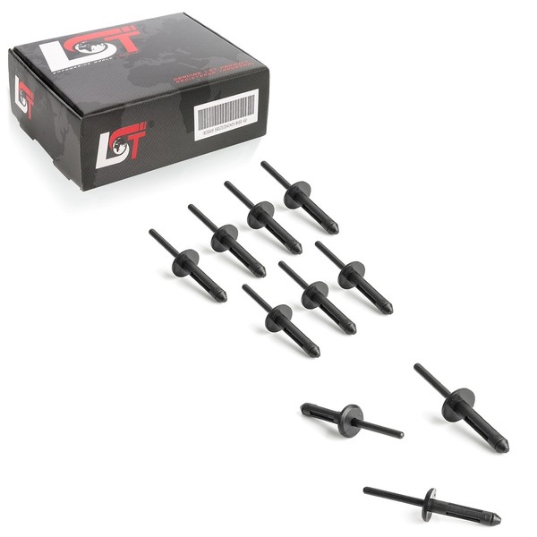 10X Kunststoff Niete Befestigungs Clips StoßStangen Hinten FüR Chevrolet Impala-image