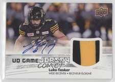 2018 Upper Deck CFL UD Game Jersey Auto Luke Tasker #GJA-LT Auto i9i
