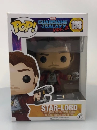 Funko POP! Marvel Guardians of the Galaxy vol. 2 Star-Lord #198 NOT MINT