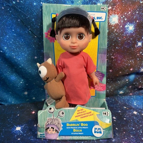 Interactive Disney Pixar Babblin Boo with Magical Mikey Boxed with Instructions