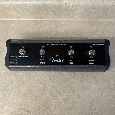 Fender MS4 Mustang 4-Button Footswitch for Mustang Series Amps