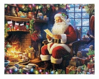 Jigsaw Puzzle 1000 Piece Naughty Or Nice Majestic Puzzles by Springbok