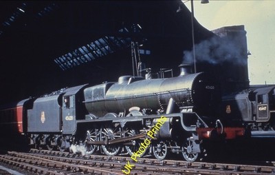 Colour Rail 35mm Slide  BRM286 ex LMS 4-6-0 5620 NORTH BORNEO St PANCRAS 1953