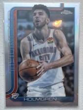 2025-26 Topps Chrome Chet Holmgren Refractor  Oklahoma City Thunder #134