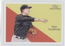2010 Topps National Chicle Bazooka Back Troy Tulowitzki by Brian Kong #98 0a1