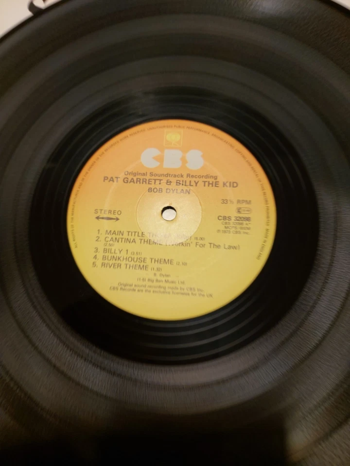 UNUSED Bob Dylan Pat Garrett & Billy The Kid CBS 32098 LP Uk'84 Sleeve =M- LP=M - Bild 3 von 4