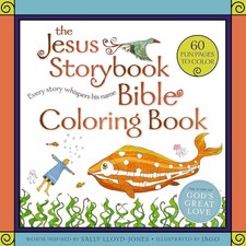 The Jesus Storybook Bible Coloring Book for Kids: Every Story Whispers Paperback