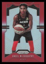 Angel McCoughtry 263/275 Red Prizm 2020 Panini Prizm WNBA #10 Las Vegas Aces