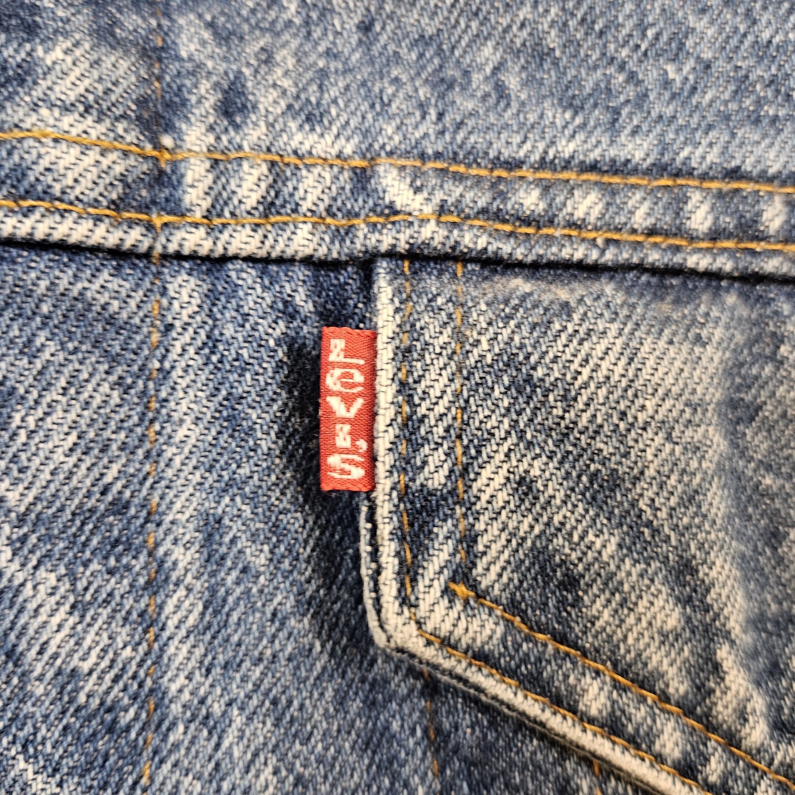 Levi's 70506-0216 Type III Denim Trucker Jacket Made in USA Vintage Early '80's thumbnail 5