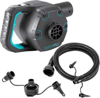 230 Volt Quick-Fill Ac Electric Pump, 66644, Schwarz