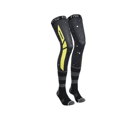 ENDURO-WORLD FISD KNIEBANDAGENSTRÜMPFE LARGE GRAU