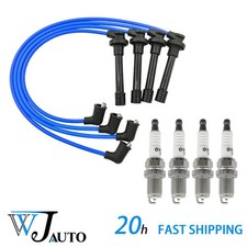 Ignition Wires Iridium Spark Plugs For 1998-2002 Honda Accord 2.3l