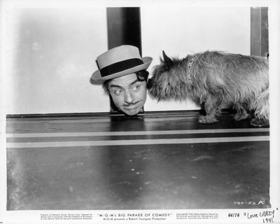 William Powell licked face dog a scene film Love Crazy 1941 Old Photo