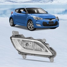 Right Halogen Passenger Side Fog Light Fog Lamp For Hyundai Veloster 2012-2017