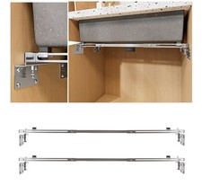 CPT-4 Undermount Sink Support Brackets Adjustable 36-51  Stainless Steel