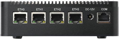 HSIPC Firewall Mini PC Celeron N4120 | 4 Porte 2.5G, 8G RAM, 128G SSD