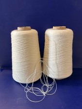 2 Different Spool Cone Peru 0 Wool Alpaca Yarn Mix 1lb 9oz 718g 110 Off White C