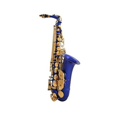 HIGHLY QUALITY SKY BLUE COLOR STYLE ALTO SAX WITH FACTORY HAND MADE