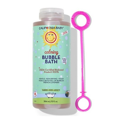California Baby Calming Lavender Bubble Bath - 100% Plant-Based, Kids 13oz