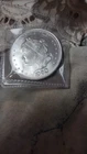 1990 Silver Trade Unit Morgan Dollar 1 Oz Troy 999 Fine Silver Round