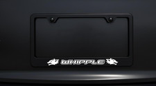 Whipple Supercharged Coyote 5.0 Mustang Gt License Plate Frame Black Metal