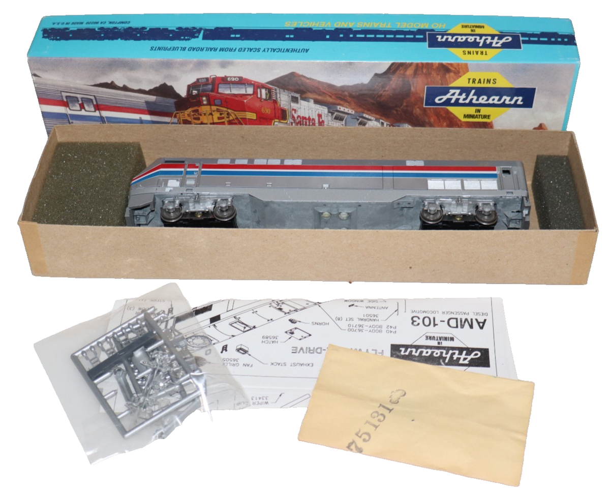 Athearn HO P42 Amtrak AMD 103 Power Locomotive #32 Item #3648 | eBay