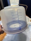 Vintage Tupperware 2-Mix N Store 8 Cup 64 oz Measuring Bowls 1- Pour Spout & Lid — photo 8