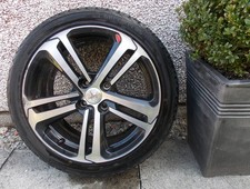 GENUINE PEUGEOT 208 MK1 GT-Line Alloy Wheel & 7mm Tyre 205/45/17 9812440777