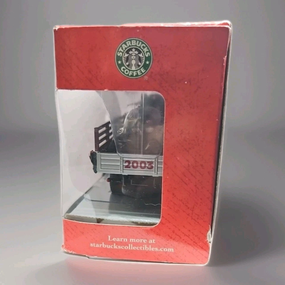 2003 Starbucks Holiday Collectable - Vintage 1940 Mack LJ Truck - NIB - Image 3 of 4