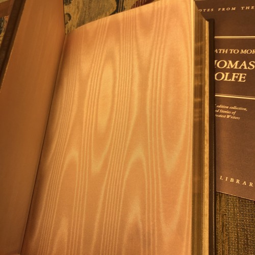 THOMAS WOLFE From Death to Morning The Franklin Library 1979 w/Editors Notes - Imagen 2 de 3