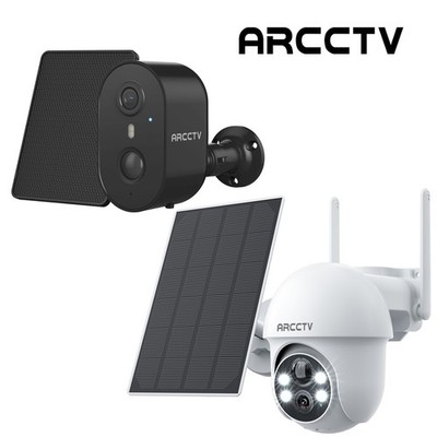 ARCCTV 4MP Wireless Outdoor Battery IP Security Camera Backyard CCTV Color Night
