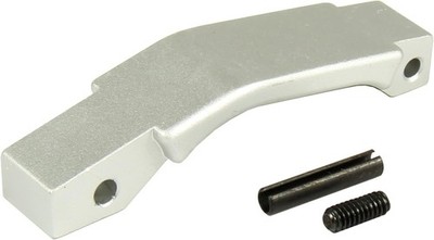 Drop-in Trigger Guard T6 Aluminum Durable Silver for 308 Platforms Ergonomic