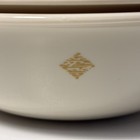 4 Corelle Mirage 6.25” Cereal / Salad Bowls Beige W/Yellow Diamond Pattern Nice — photo 8