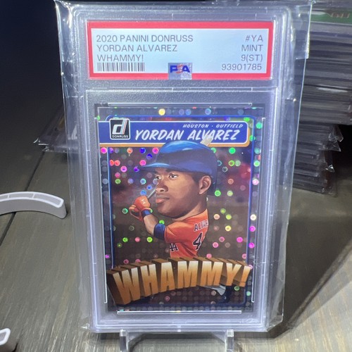 2020 Panini Donruss - Whammy! Yordan Alvarez #YA PSA 9 CASE HIT 🔥🔥🔥🔥