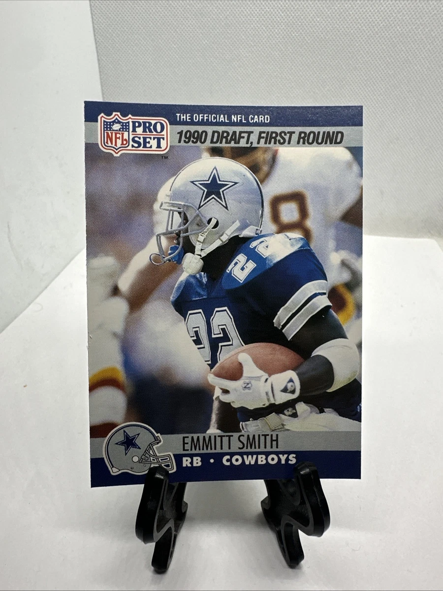 Emmitt Smith Dallas Cowboys Football Pro Set Sports Trading Cards