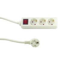 Rev Ritter Rev Tischsteckdose 3-Fach 1,4 M Weiß Mit Sch # 512351555