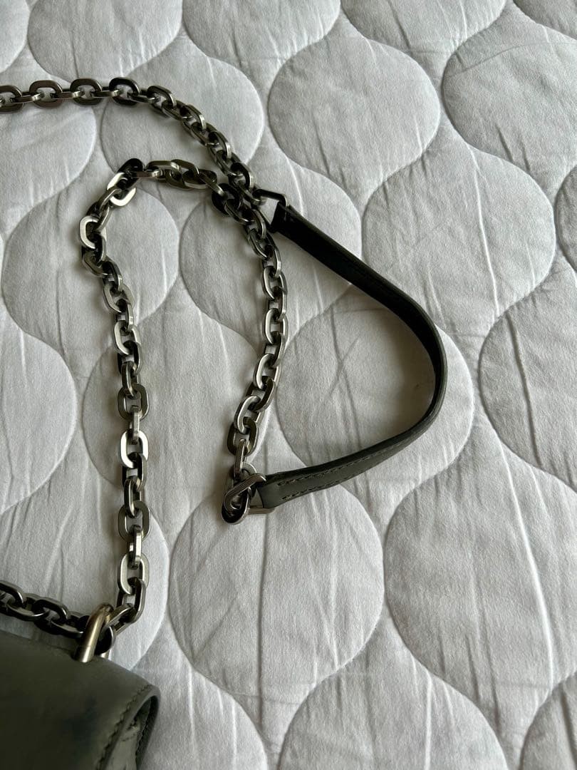 PRADA Gray Chain Bag From Japan — image 3
