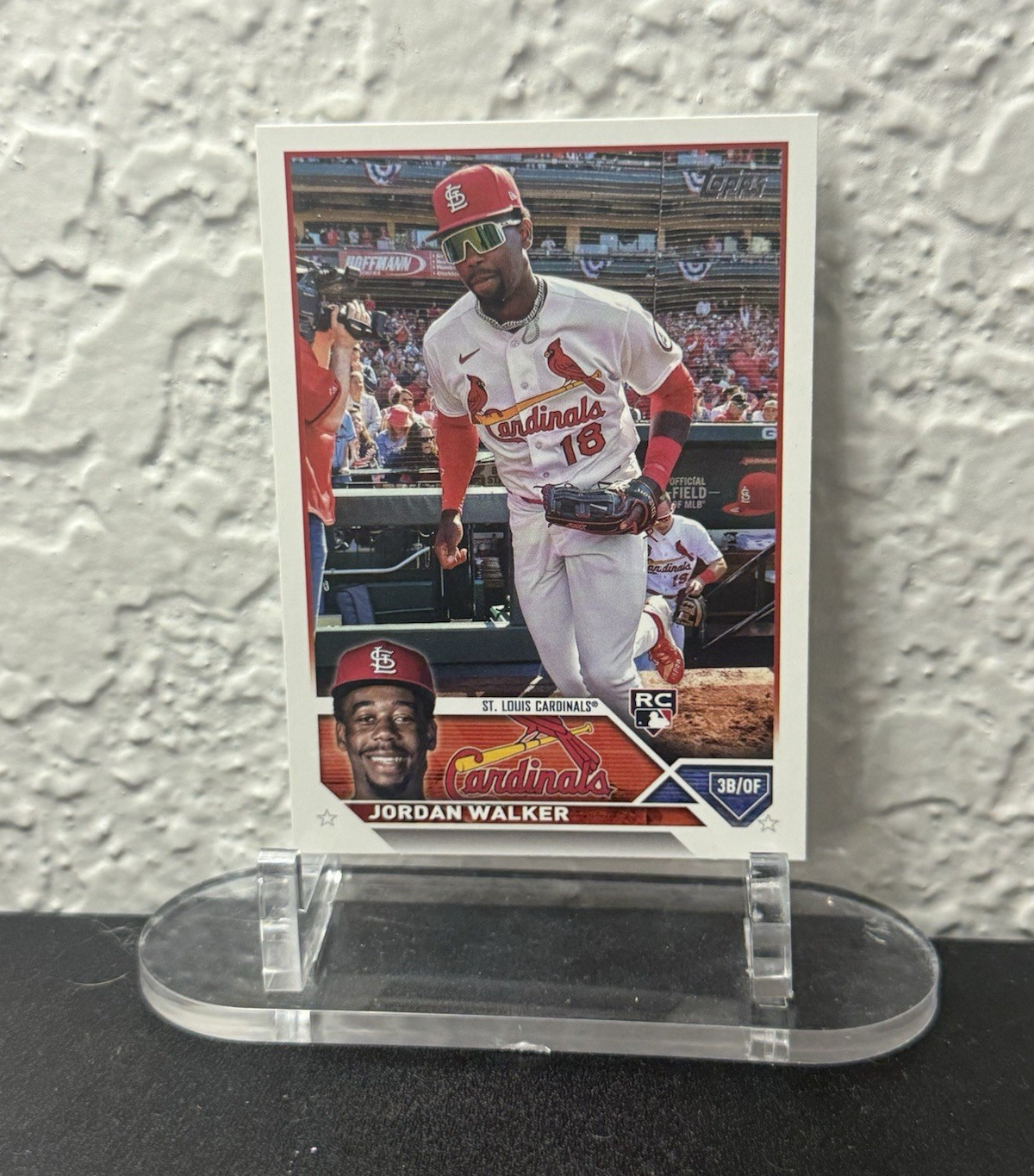 2023 Topps Complete Set Jordan Walker Retail Rookie Variation RC #344 Cardinals